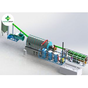 Small Plastic Pyrolysis Tyre Recycling Plant Full Automatic To Oil