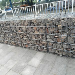 4mm Dia Welded Gabion Wire Mesh Basket Stone Cages Gabions