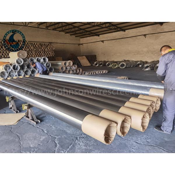 SS304 9-5/8" 0.5mm Slot Water Well Screen For 600M Depth Water Wells