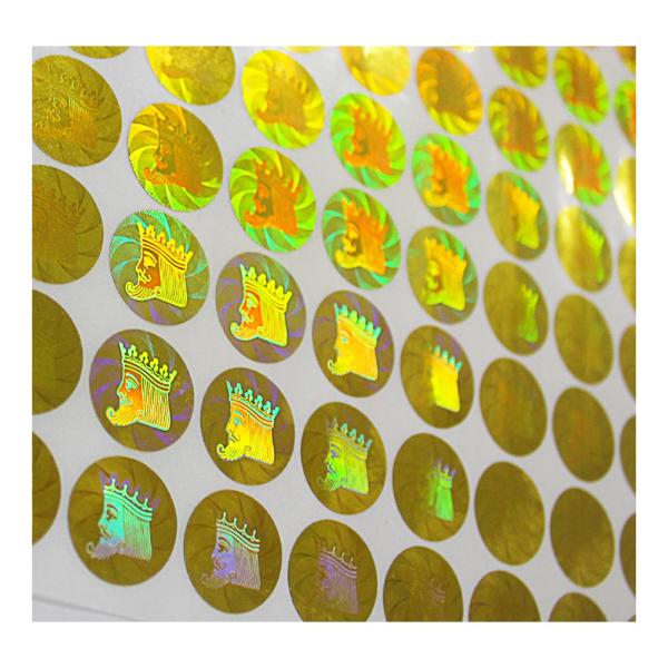 Pely Anti Counterfeit Custom Die Cut Holographic Stickers