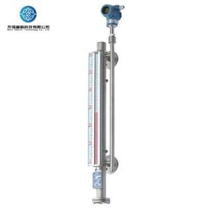 304 316L PTEF Magnetic Level Transmitter 0-10m Liquid Level Instrument