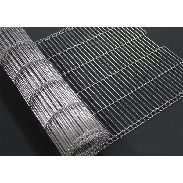 304 Stainless Steel Balanced Weave Conveyor Belt Bread Baking Chain Link Wire Mesh