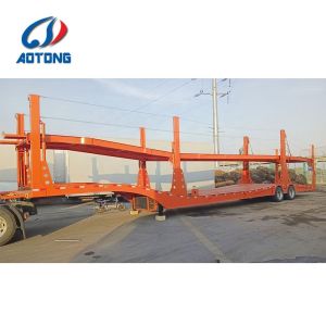 2 Axle 3 Axle 30Ton Load 6/8/10 Units Cars Transport Car Carrier Semi Hauler Trailer