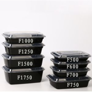 OEM Disposable Take Out Containers Plastic Trays With Lids