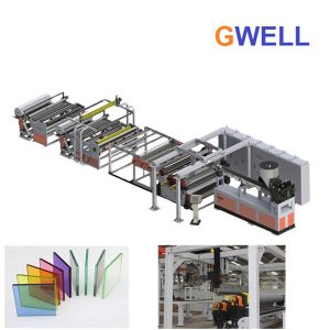 China PVB Glass Sheet Making Machine PVB Interlayer Film Extrusion Line Machine Factory Direct Sales on sale