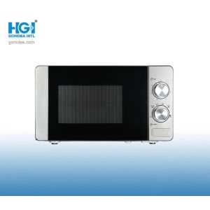 20 Liters Black Counter Top Home Microwave Oven Fast Heat