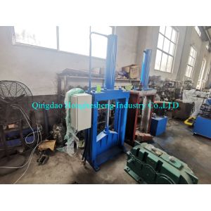 Hydraulic Synthetic Rubber Bale Cutting Machine 5.5kw 680mm Stroke