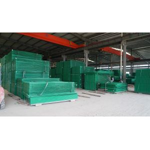 PVC Welded Galvanized Iron Wire Mesh Panel 3d Garden Perimeter Fencing for