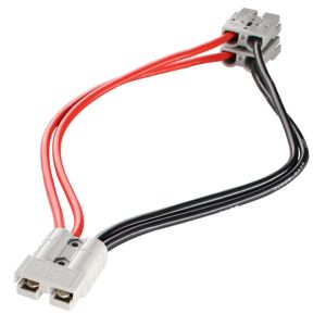 50 Quick 300mm Electric Wire Harness 600V Double Pole Connector