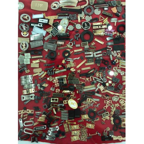 Custom Bright Zinc Alloy Metal Jeans Button Engraved Metal Button