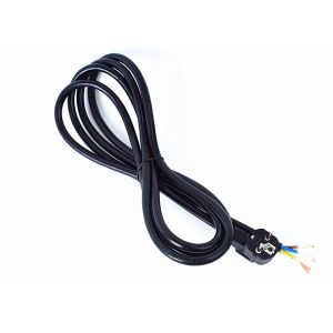 European 3pin power cord no end cabale availavle UL ,RHOS ,CE and so on 1m/2m/3m