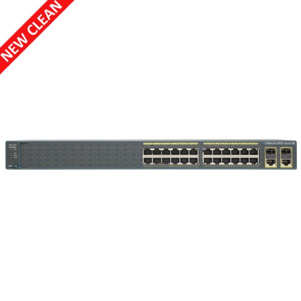 10/100 Layer 2 Network Switch Cisco 2960 24 Ports Poe WS-C2960-24TC-S NIB