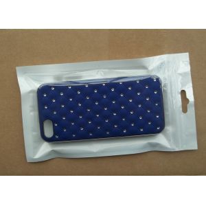 Transparent OPP Plastic Zipper Packaging Bags for Cellphone Case