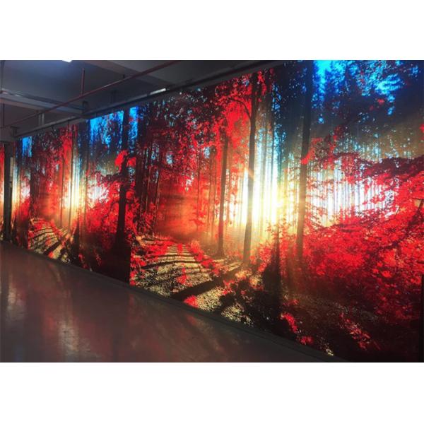 Lightweight Rental Illuminated Indoor Led Video Wall Screen / Panel High Refresh