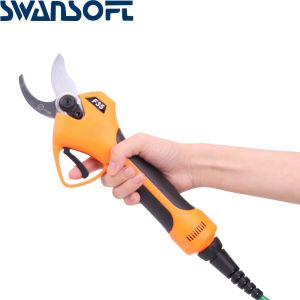 SWANSOFT Electric Pruning Shears Tree Branch Cutting Pruners 35mm Electric
