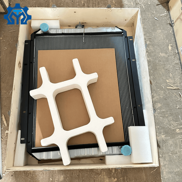 China TMY Caterpillar Excavator Radiator for E200B CAT200B with Customized Logo Printing and Compatibility with Multiple Excavator Models on sale