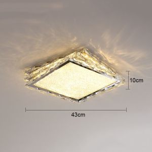 Luxury Simple Square Crystal Ceiling luxury light(WH-CA-110)