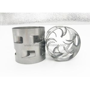 Distillation Column 25mm Metal Pall Ring SS316 304 High Resistance