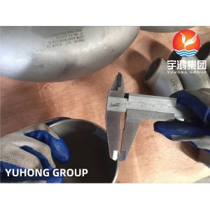 Hastelloy ASTM B366 C276 45 / 90 / 180 Deg Elbow Buttweld Fitting