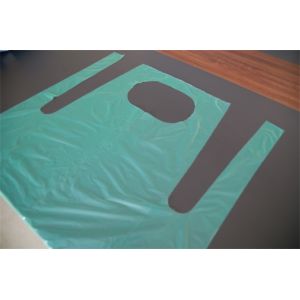 Yellow, Green, Blue, White 100% Virgin Polyethylene Disposable Aprons