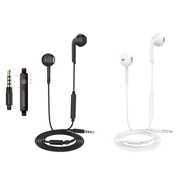Mic Volume Control 20000Hz 22G Noise Cancelling Sport Earbuds