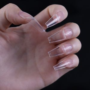 Professional Nail Supplies Wholesale Clear Transparent Different Shape