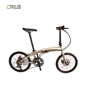 Front And Rear Wheel V Brake 20 Inch Mini Folding Bicycle With SMN 3500 Rear