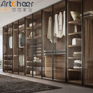Bedroom Design Walk In Wardrobe Closet With Modern Design And Aluminium Frame