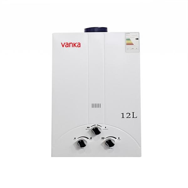 Buy 12 Liter Shower Gas Water Heater On Demand Wall Mounted 110V Tankless Hot Water Heater at wholesale prices