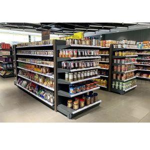 Factory Custom rak gondola grocery store shelf