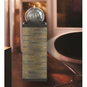 Quality Ornament Stainless Steel Ball Water Feature for sale