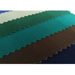 100% Cotton Fire Resistant Textiles Acid Proof Fabric Twill Style Woven