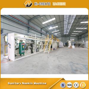 Ultrasonic Napkin Sanitary Pad Making Machine PLC Control