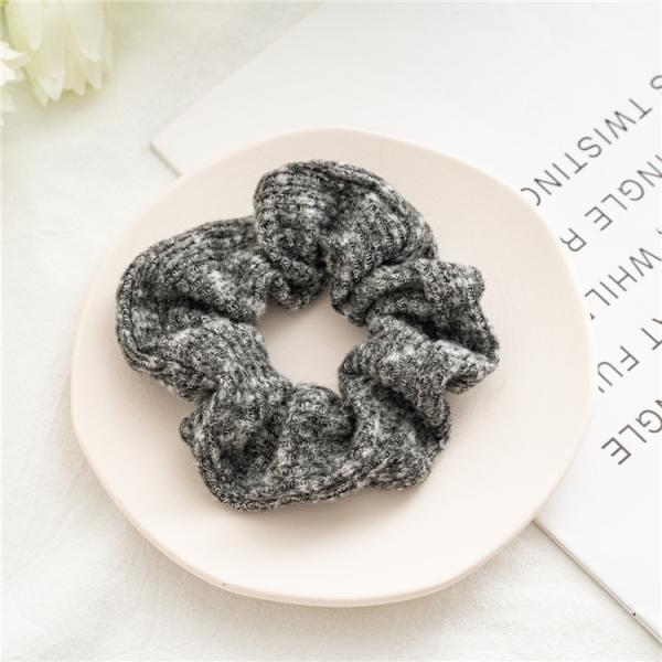winter polyester striped large accessories Japan Korea ins hair rope lady scrunchies Yiwu wholesale
