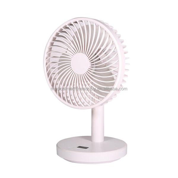 USB Table Fan for Laptop Cooling Adjustable Height Portable 3.3-14H Working Time