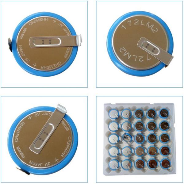 CR2032HR Heat Resistant Coin Lithium Ion Battery Manganese Dioxide Batteries Industrial
