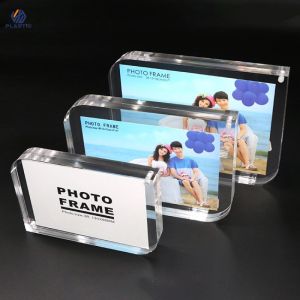 waterproof Transparent Acrylic Photo Frame Acrylic Block Picture Frames