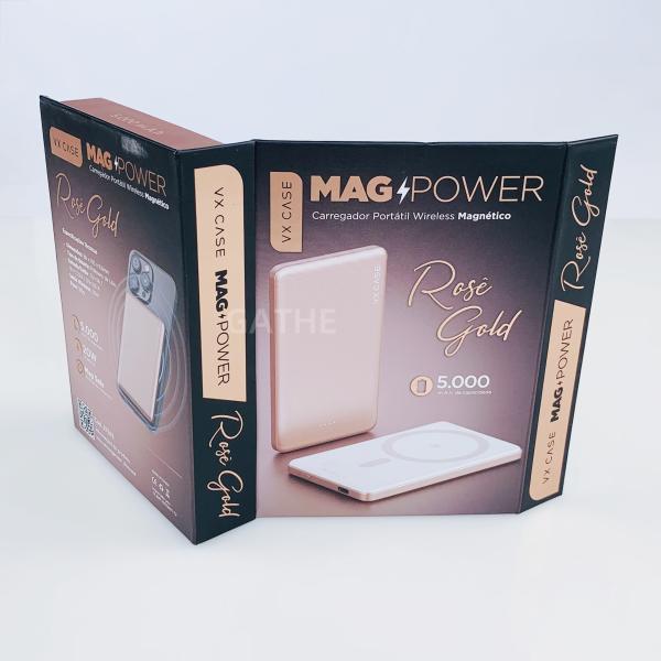 Buy Custom Magnetic Power Bank Box Electronics Packaging Boxes for Portable Wireless Charger Power Bank at wholesale prices