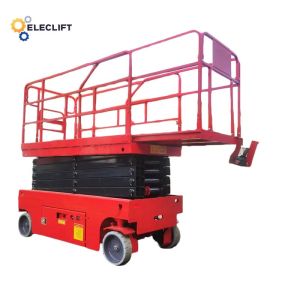 Quality 1000 Lb Self Propelled Scissor Lift Hydraulic Lift Table Gradeability 25% for sale