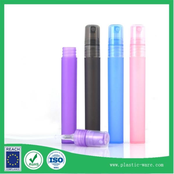 Buy 10 ml PP plastic perfume spray bottle portable frosted perfume pen cosmetic perfume at wholesale prices
