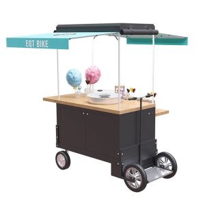 Catering 350w Rear Wheel Disc Brake Bike Food Cart