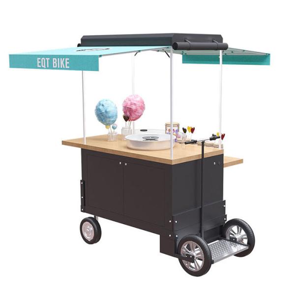 Buy Catering 350w Rear Wheel Disc Brake Bike Food Cart at wholesale prices
