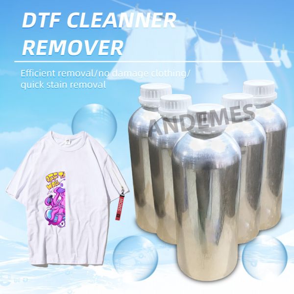DTF Printer Cleaning Remover Liquid Powerful Solution for DTF Ink Pattern