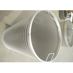 Stainless Steel 316L Rotating Drum Screen With Excellent Mechanical Properties