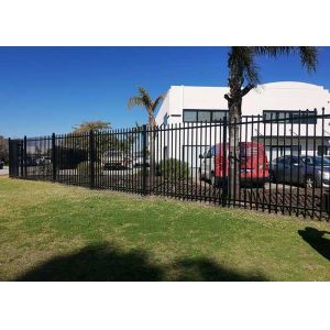 Decorative square post L2.34m Aluminium Garden Fencing