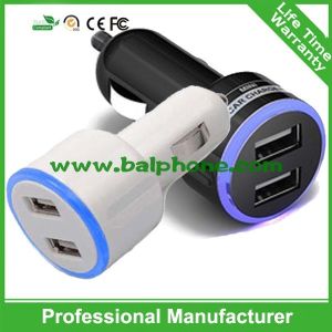 5V 2.1A mini dual usb car charger
