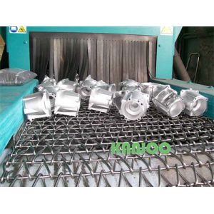 Wire Mesh Shot Blasting Machine Professional Cleaning Solution