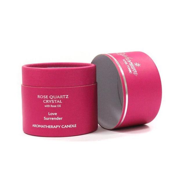 Premium Hot Sell Eco Friendly Paper Jar Round Tube Box For Candle Packaging Custom Logo