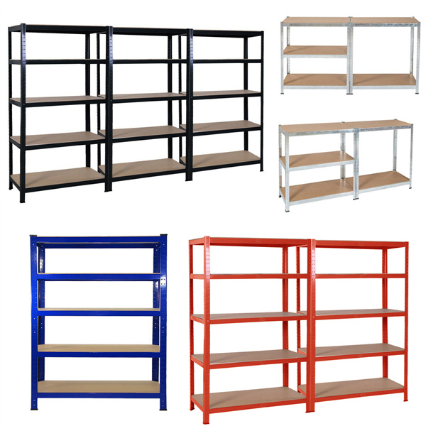 1200*600*1800 Storage Rack Shelves Holders 5 Tier Boltless Shelving Dish Rack Display