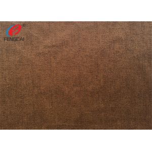 100% Polyester Bronzing Embossed Micro Suede Fabric For Upholstery